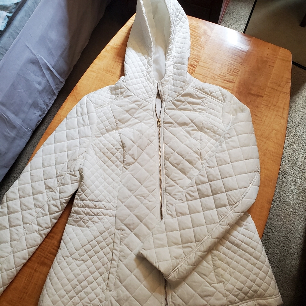 White Puffer Jacket